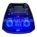 اسپیکر شارژی پرتابل KAISER K-6300 دو میکروفون و ریموت / رقص نور 7 رنگ LED / دو اسپیکر 6.5 اینچ / باتری 3.7 لیتیوم با ظرفیت 3600mAh / بلوتوث و USB و مموری TF و AUX و رادیو / اندازه طول 29 و عرض 28 و ارتفاع 66.5 سانتی متر / گارانتی 6 ماه